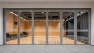 Solicitud de evidencia para la adquisición de muro de vidrio móvil para artes escénicas escolares
