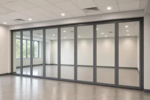 Qué preparar para una visita técnica al sitio de una pared de vidrio móvil